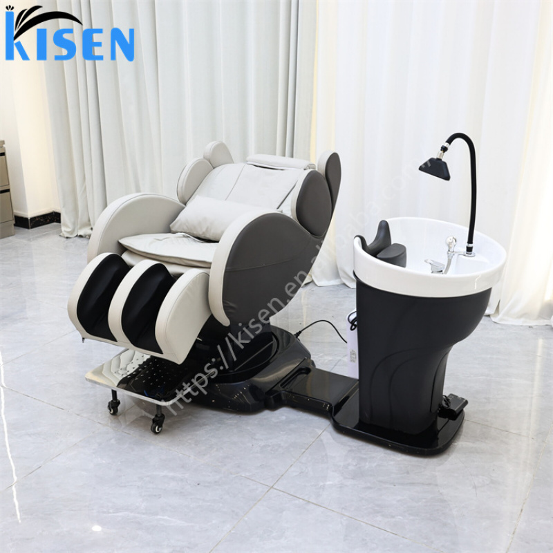Spa Y Wellness - custom.Luxury Rotation Hair Washing Chair Modern