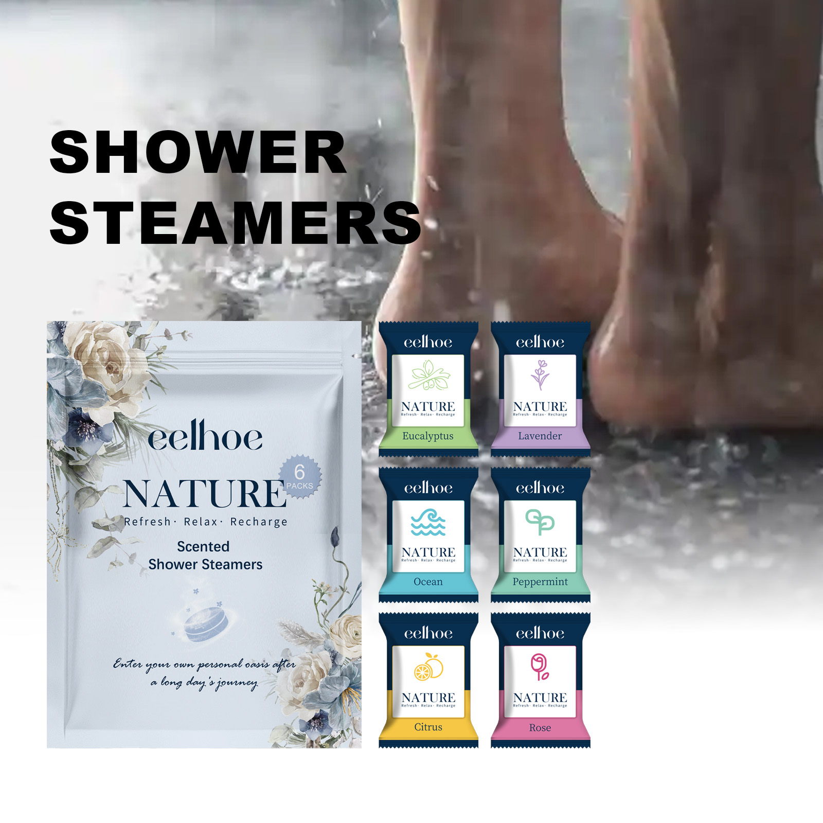 EELHOE Shower Steamer Tablet N - огляд і ціна Shower Steamer Tablet