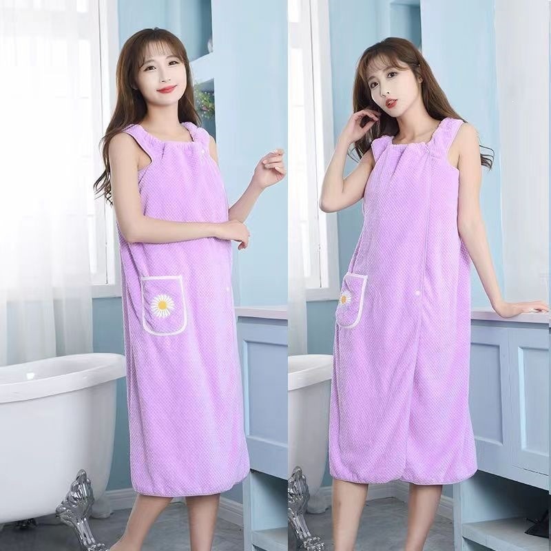 Extra Long Pink Floral Bath To - огляд і ціна Spa Y Wellness