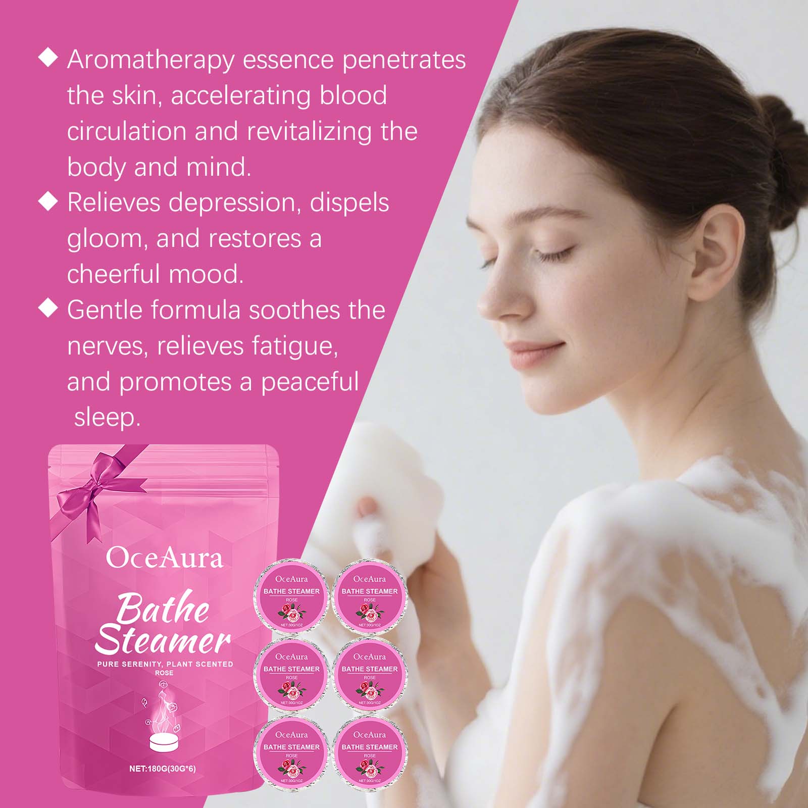 Shower Steamers Aromatherapy S - огляд і ціна Shower Steamer Tablet