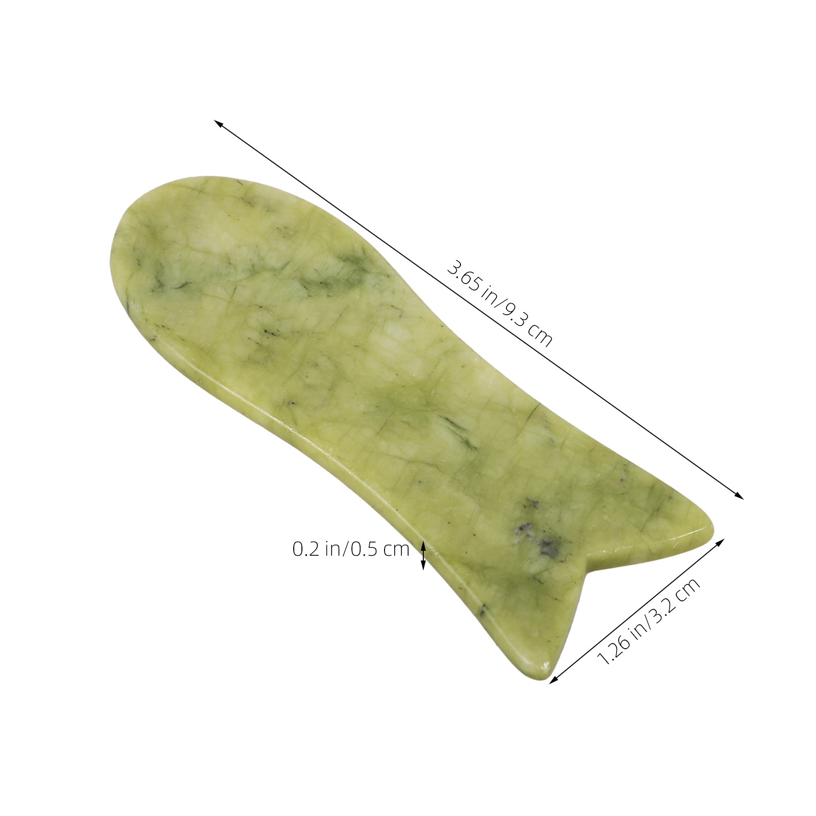 2Pcs Natural Jade Gua Sha Scra - огляд і ціна Spa Y Wellness