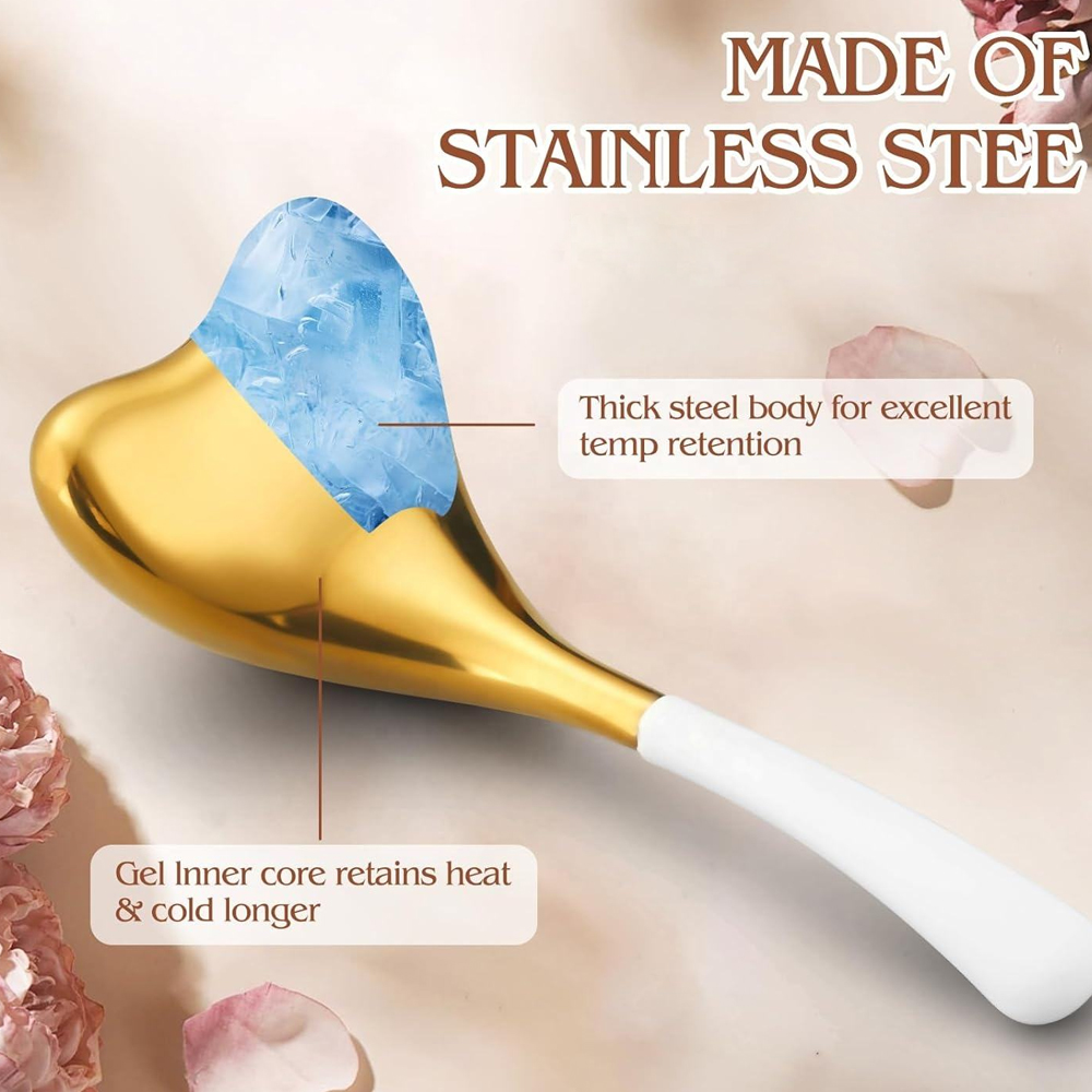 Ice Globes Spoon Massager Faci - огляд і ціна Spa Y Wellness