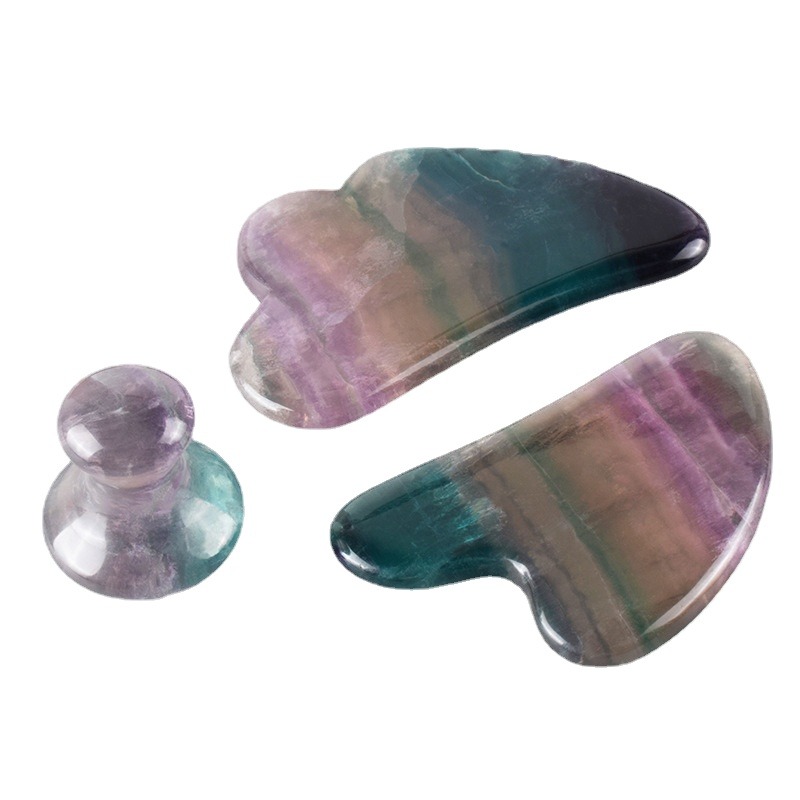 Natural Jade Massager Fluorite - огляд і ціна Spa Wellness Beauty
